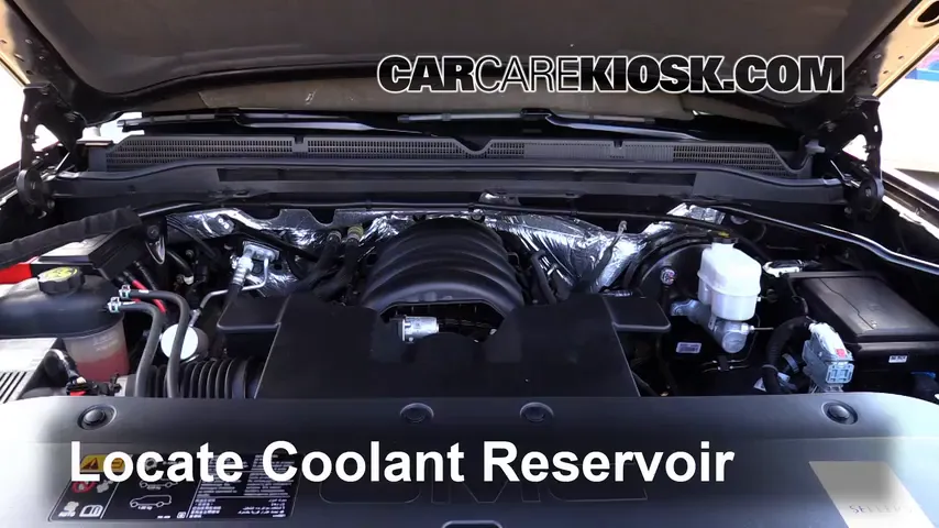 2015 GMC Sierra 1500 SLE 5.3L V8 FlexFuel Extended Cab Pickup Coolant (Antifreeze)